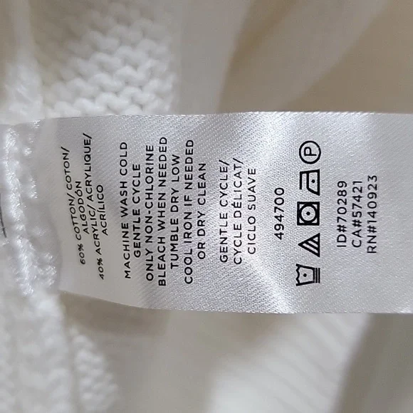 Loft White Knit Sweater 'SEA' - Picture 6 of 6